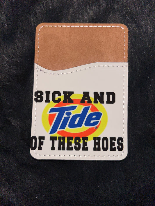 Sick an Tide Phone Wallet