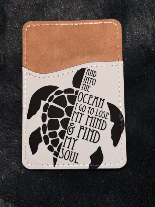 Into The Ocean Phone Wallet