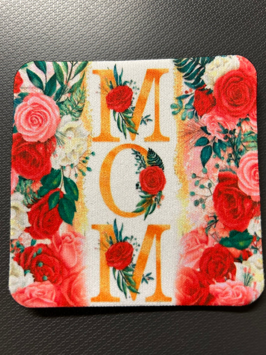 The Rose Mom Coasters