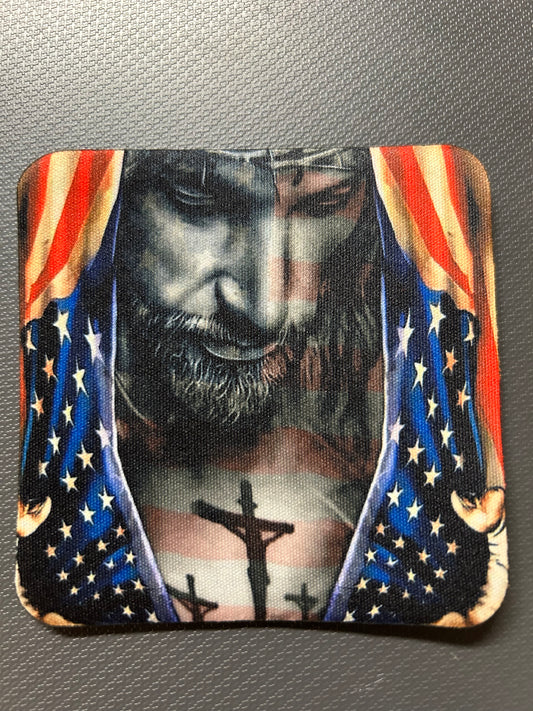 Freedom Jesus Coasters