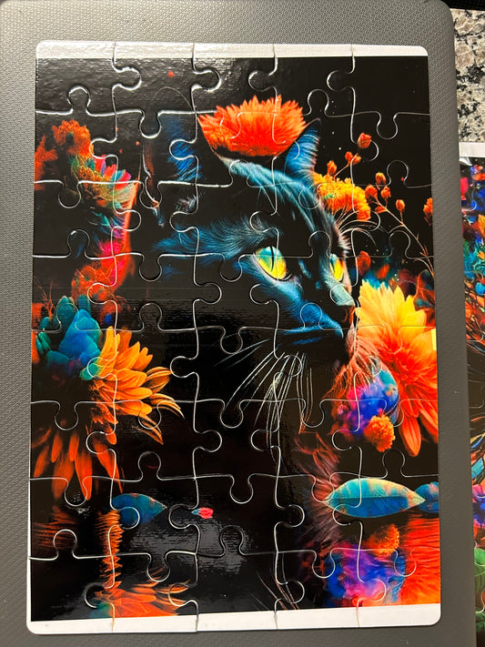 Midnight Cat Puzzle