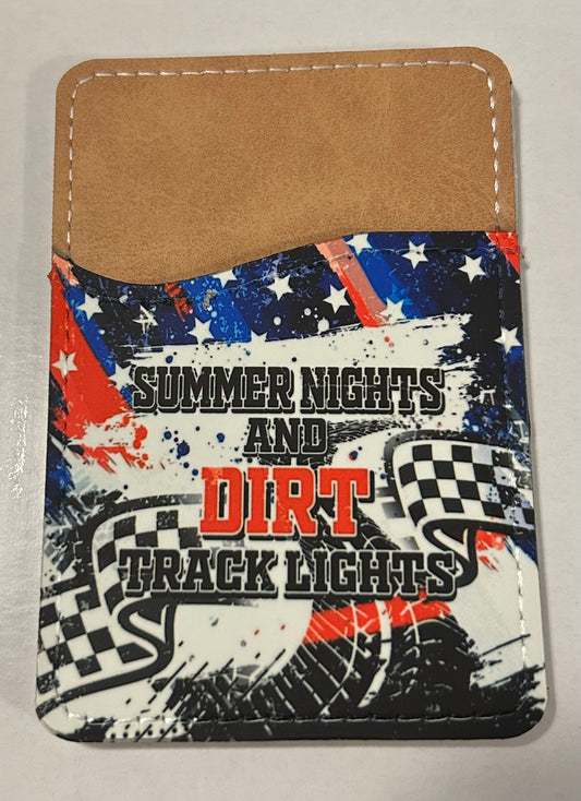 Summer Nights & Dirt Track Lights Phone Wallet