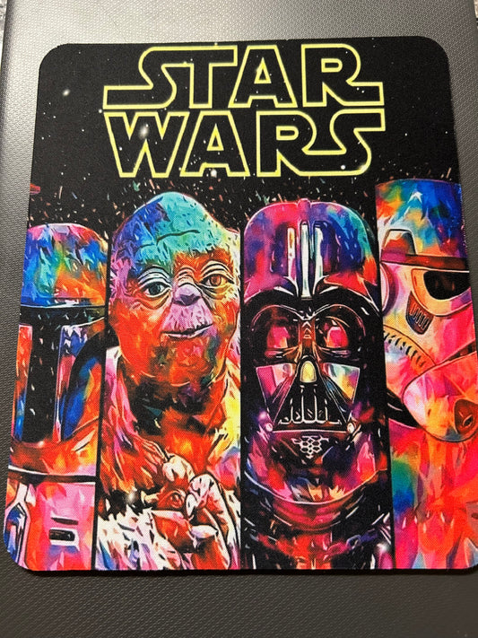 Star Wars watercolor Mouse pad