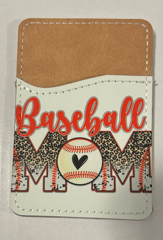 Baseball Mom Phone Wallet